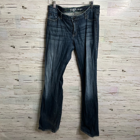 Wrangler Denim - Rock 47 by wrangler bootcut jeans blue size 11
